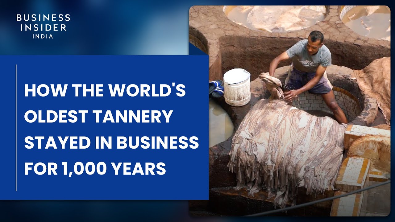 How The World s Oldest Tannery Stayed In Business For 1 000 Years How The World s Oldest Tannery Stayed In Business For 1 000 Years