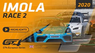 Imola - GT4 Europe - RACE 2 - TV Highlights