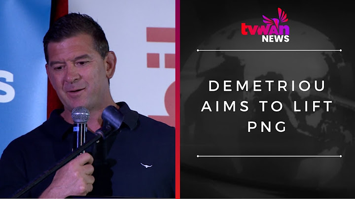 Demetriou Aims To Lift PNG