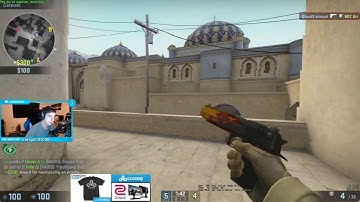 C9 Shroud Carry Himself road to Global Elite [Dust 2]