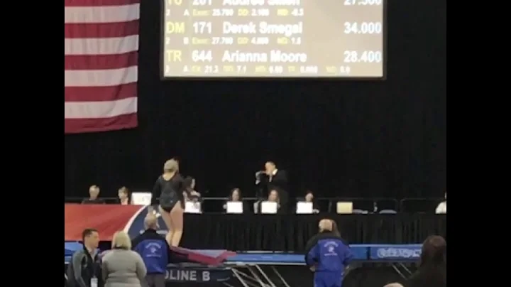 Paulina 2017 Trampoline Nationals Prelim Optional ...