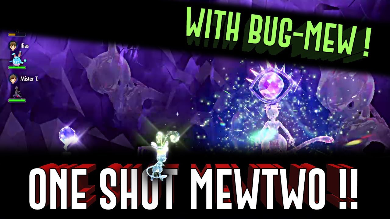 ONE SHOT MEWTWO 7 STAR RAID - with Mew in Pokemon Scarlet & Violet/ Pokemon Karmesin & Purpur