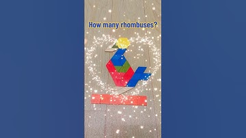 How many rhombuses? EP.10 #patternblocks #math #toys #education #game #puzzle #geometry