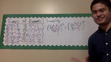 Example of Simplifying an Exponential Expression