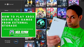 Můžete hrát hry na konzoli Xbox Series S s externím diskem SSD?