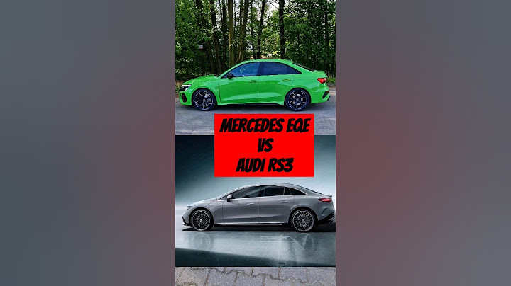 RS3 vs EQE - koszt przejazdu 100 km