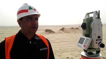 How to Perform Resection in Leica Total Station TS09 Plus in English