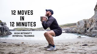 12 Moves in 12 Minutes / HIIT Workout / Properly Built