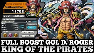 FULL BOOST GOL D. ROGER KING OF THE PIRATES GAMEPLAY | ONE PIECE BOUNTY RUSH | OPBR screenshot 2