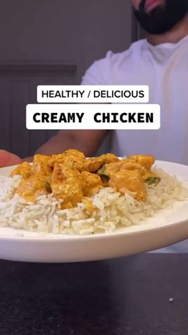 Healthy Creamy Chicken, So Easy \u0026 Delicious! #healthyfood #recipe #chicken #healthyrecipes