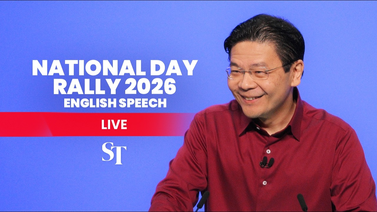[LIVE] National Day Rally 2026: PM Wong’s English speech