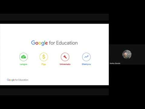 „G Suite for Education“ apžvalga IT koordinatoriams, IKT