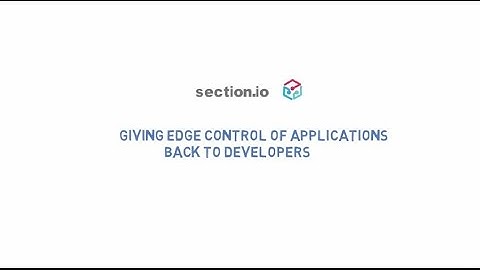 section.io for DevOps