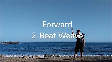 Forward 2-beat weave (meteor hammer tutorial)