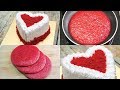 VALENTINE'S SPECIAL RED VELVET CAKE IN FRY PAN I EGGLESS & WITHOUT OVEN