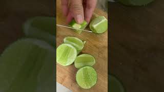 Cut the lemons