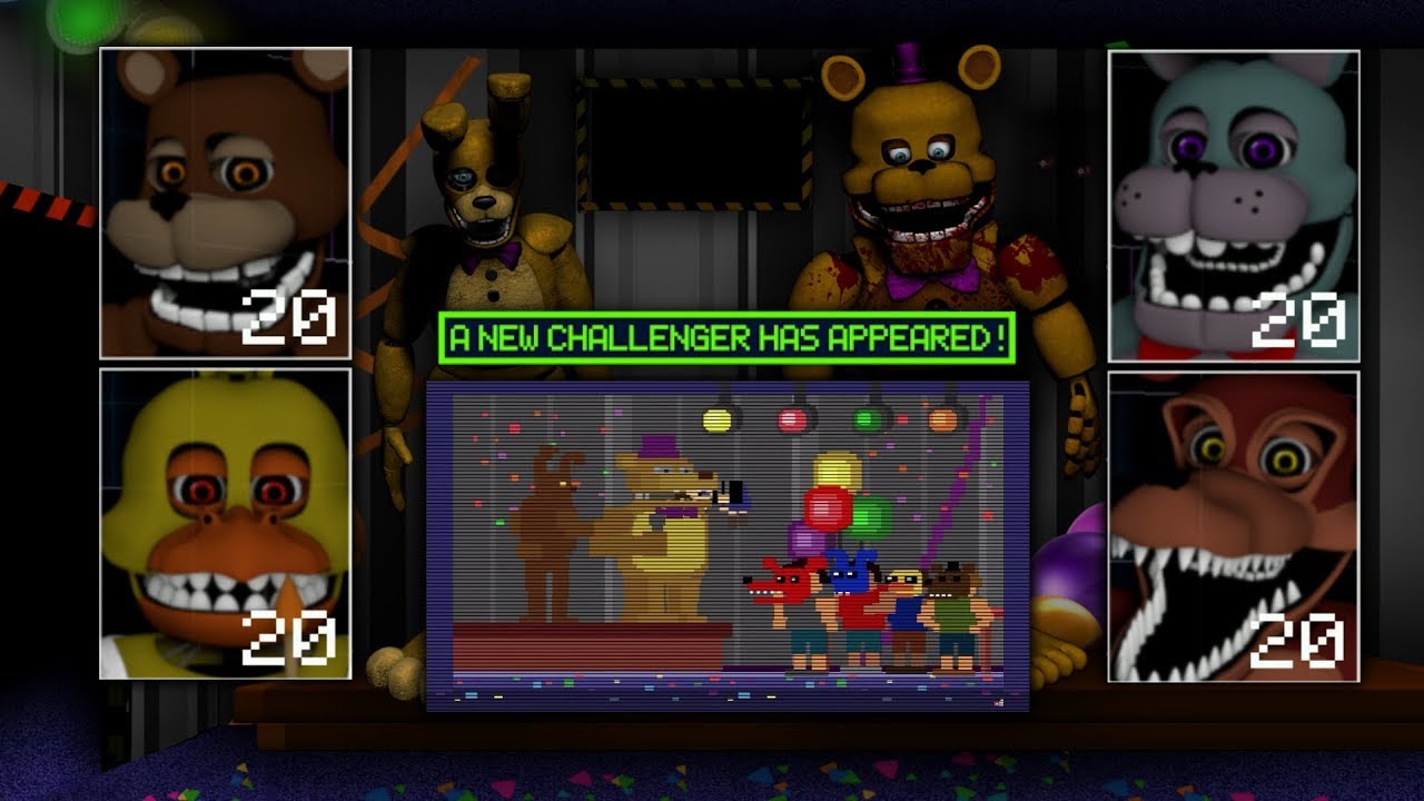 Fixed nightmares/fredbear and frindys\