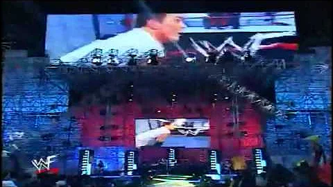 Saliva preforming Superstar live at Wrestlemania X8