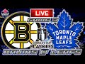 Boston bruins vs toronto maple leafs game 3 live stream game audio  nhl playoffs streamcast  chat