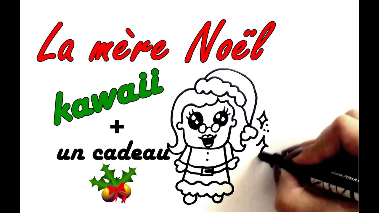 Comment Dessiner La Mère Noel Kawaii Défit 611