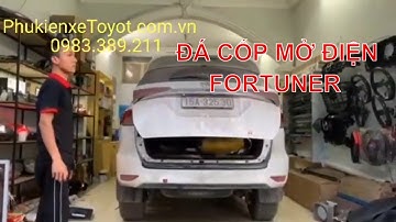Độ cốp điện và đá cốp cho Fortuner 2018, 2019, 2020  rất hiện đại. LH 0983.389.211