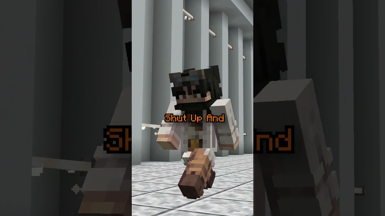 Minecraft But the World Collapses #minecraft #minecraftmemes #minecraftanimation