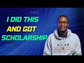 How this Tip Gave Me A Scholarship