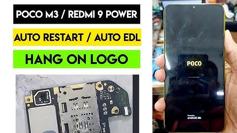 POCO M3 / Redmi 9 Power Auto Restart / Auto EDL or Hang on Logo Solution #pocom3 #autorestart
