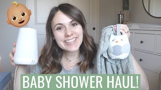 Baby Shower Haul!! overwhelmed with generosity