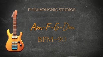 A MINOR BACKING TRACK | GUITAR | 90 BPM