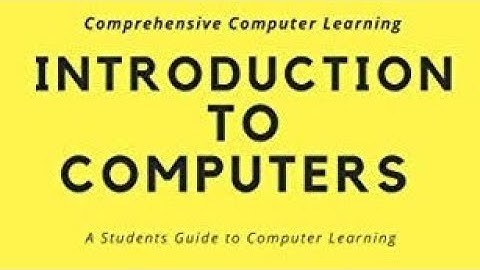 Introduction to Computer ll Fundamentals of computer ll Lecture 1