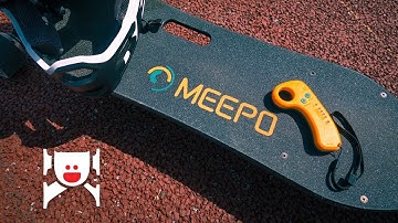 Meepo Board V2 Electric Skateboard First Ride and Range Test #1 (Samsung Battery)