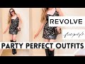 Holiday Party Outfits 2022 | Festive Looks Inspiration &amp; Party Dresses Haul