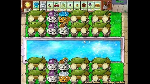 12 Cob Cannon True Poolless Setup | Survival Endless