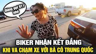 Biker Mỹ Nhận Kết Đắng Khi Va Chạm Xe Lái Thử với Bà Cô Trung Quốc (TH)