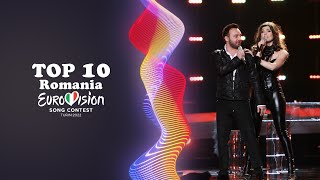 TOP 10 ROMANIAN🇷🇴 PERFORMANCES AT EUROVISION SONG CONTEST (since 2000)
