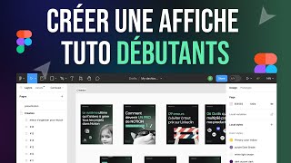 Comment CRÉER une AFFICHE PRO en 20 min dans Figma