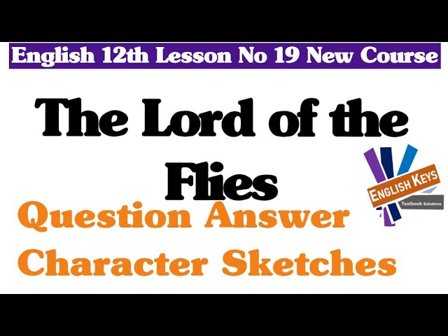 William Goldings The Lord of the Flies Ralph Character Analysis   SchoolWorkHelper