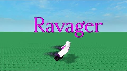 Roblox Script Showcase | Fe Ravager Script | Roblox Fe Script | #bluedino