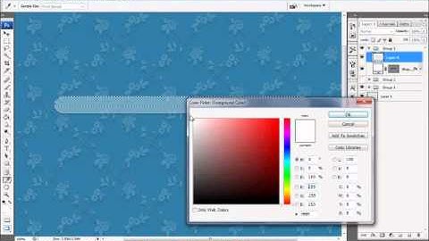 Create a shiny glass menu bar in photoshop