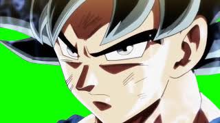 Goku Ultra Instinct Green Screen