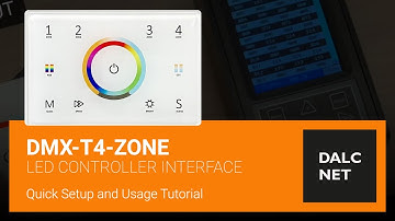DMX-T4-ZONE: LED Touch Controller Installation - Dalcnet