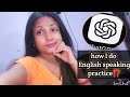 How I practice my English with chatGpt🧐#chatgp practice with English⁉️#english #spoken 