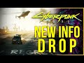 Cyberpunk 2077 NEWS - New Info Drop, Story Details, Skill Tree Analyzed, Cyberware and MORE!