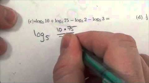 Diploma Prep Logarithms #5.1c