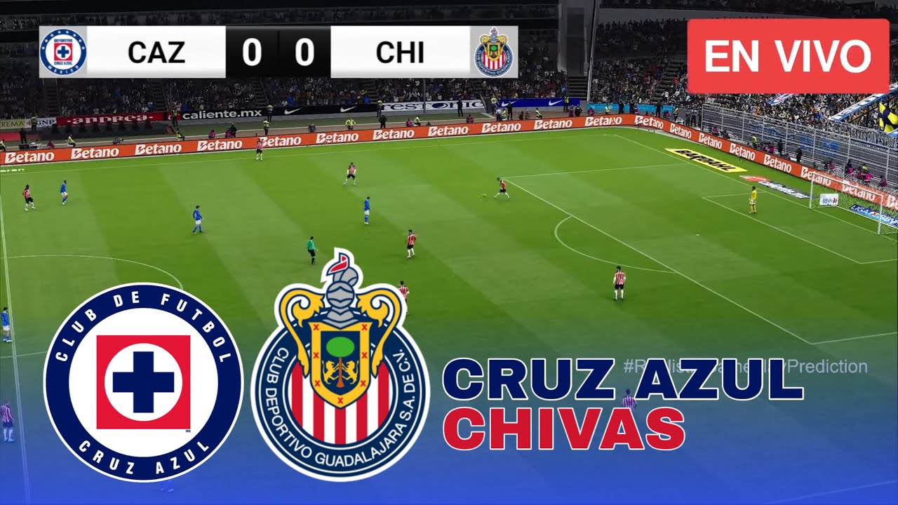 CRUZ AZUL vs CHIVAS - Liga MX Semifinal Partido simulación eFootball pes21