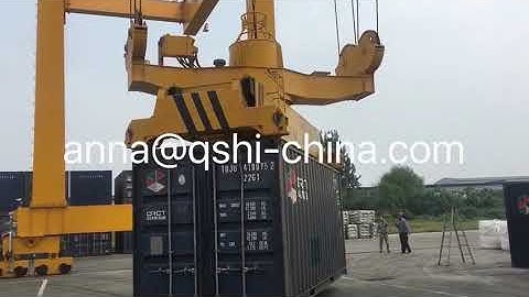 20ft 40ft hydraulic rotation container spreaders