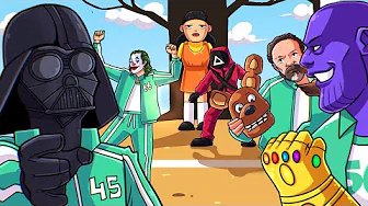 Which Movie Villain Would Win Squid Game? (DOUBLE FEATURE)