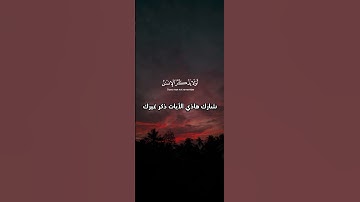 (ويقول الإنسان أئذا ما مت لسوف أخرج حيا) القارئ عبدالرحمن مسعد