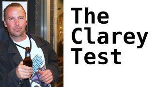 The Clarey Test on Doug Stanhope